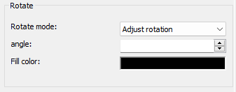 Custom video rotation setting